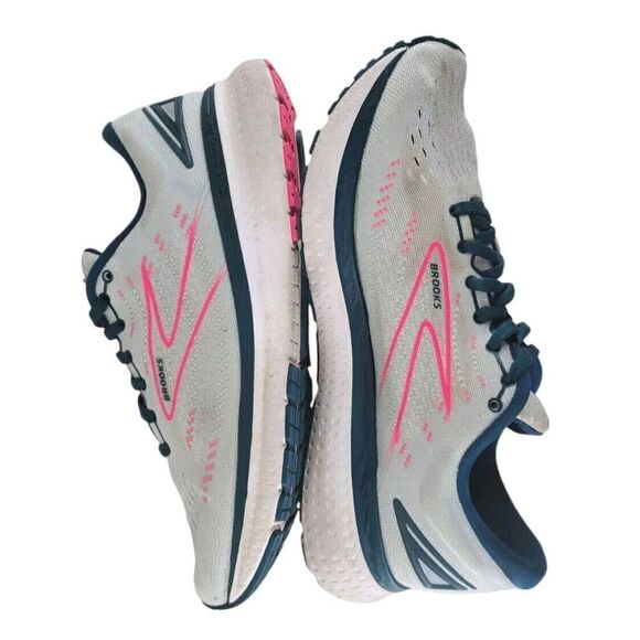 Brooks Glycerin 19 Shoes Women 10 B Med Green Ivory Athletic Running Performance - Picture 8 of 15